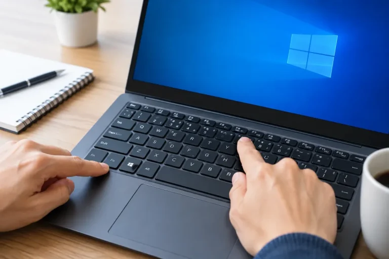 Clavier d’ordinateur affichant les touches F1 à F12 sous Windows 10