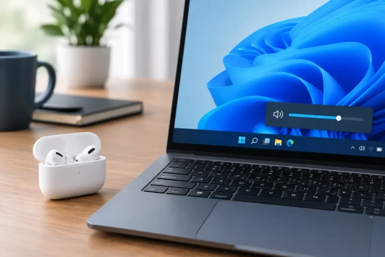 Comment régler le volume des AirPods connectés à un PC Windows