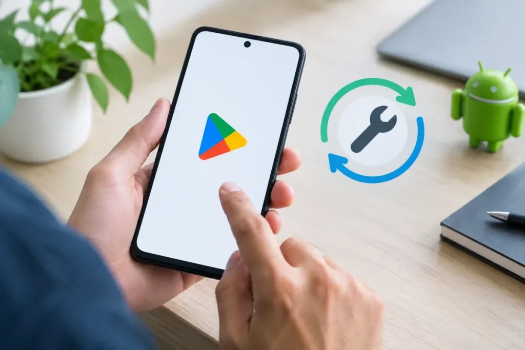 Réactivation de Google Play Store dans les paramètres d’un téléphone Android