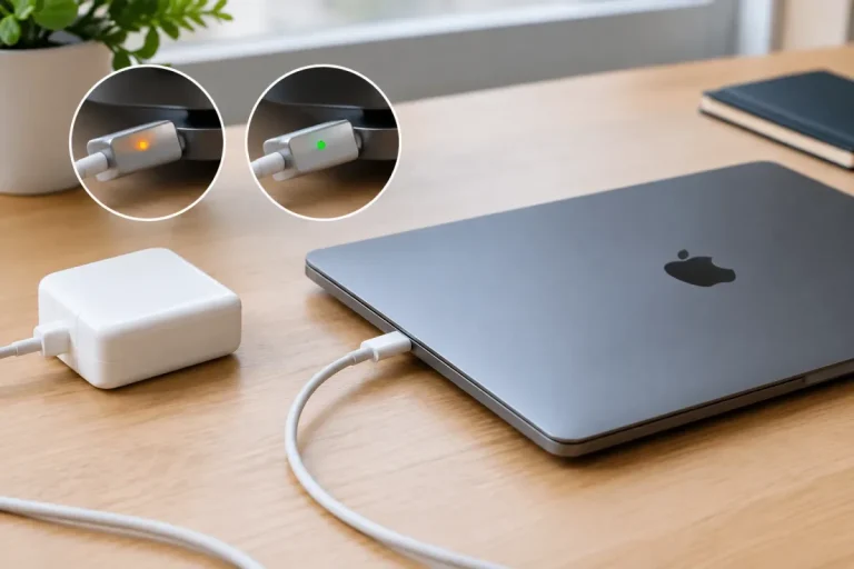Comment vérifier qu’un MacBook Pro éteint et déchargé est bien en charge