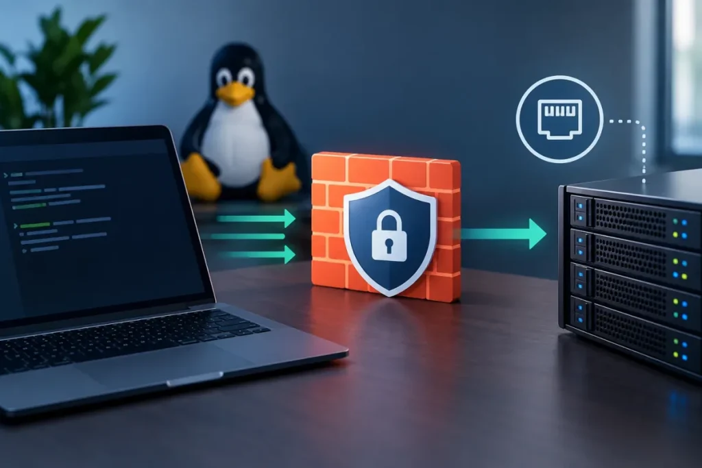 Commandes Linux pour ouvrir un port avec UFW et firewalld